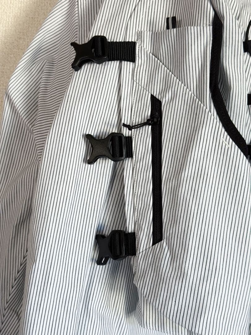 Doublet 25SS Trail Vest ストライプシャツ