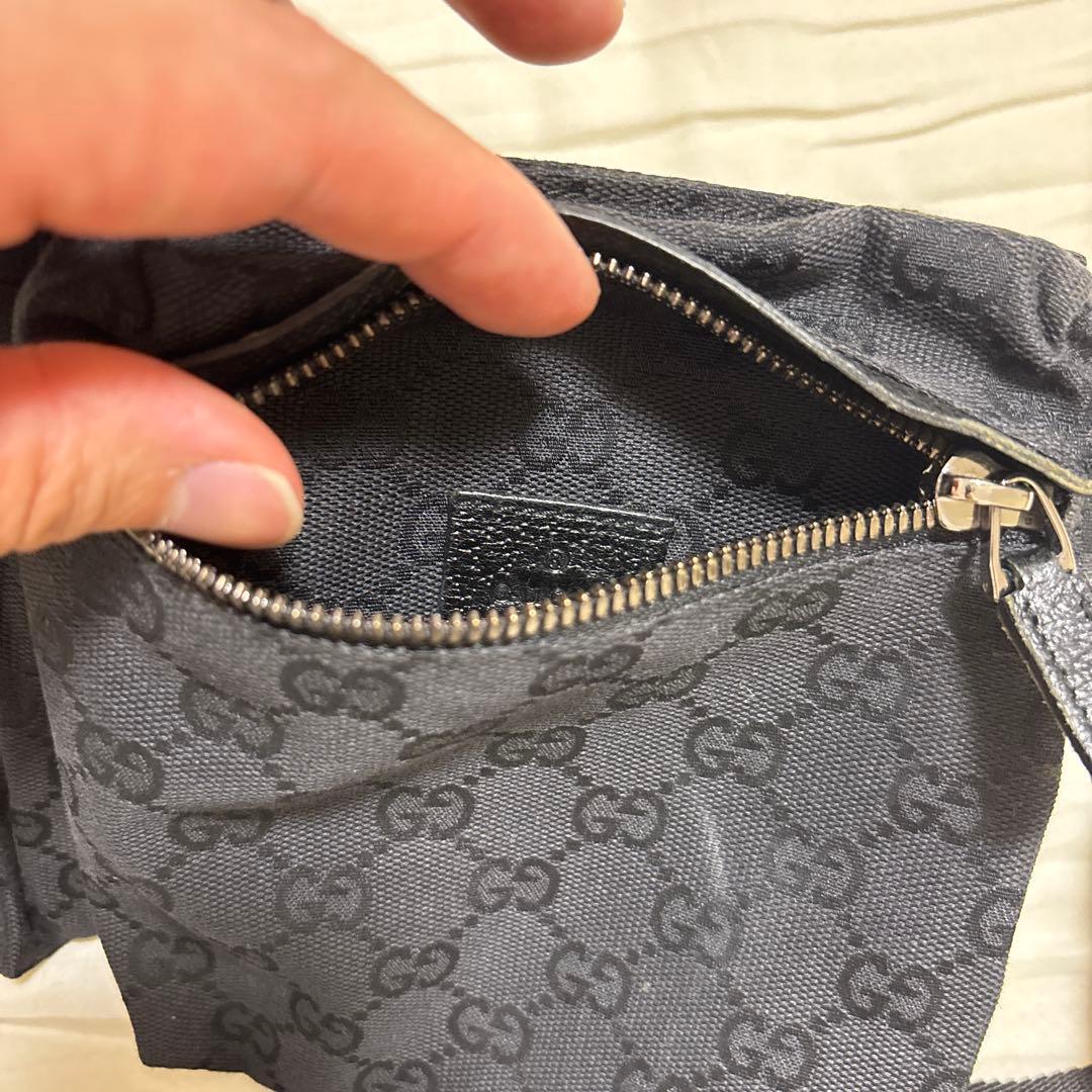 【値下げ★美品・中古】GUCCI グッチ ボディバッグ　ウエストバッグ