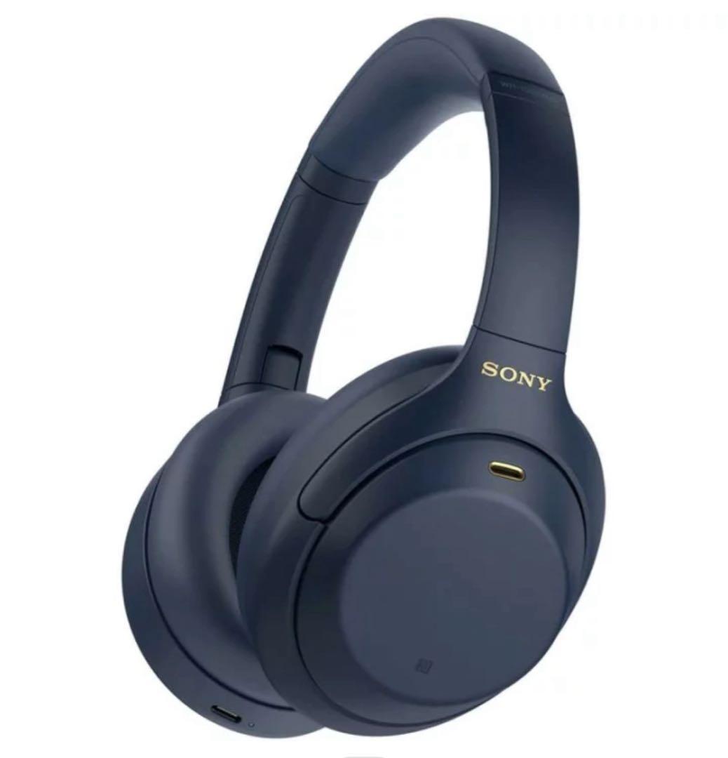 SONY WH-1000XM4 ミッドナイトブルー ワイヤレスヘッドホン