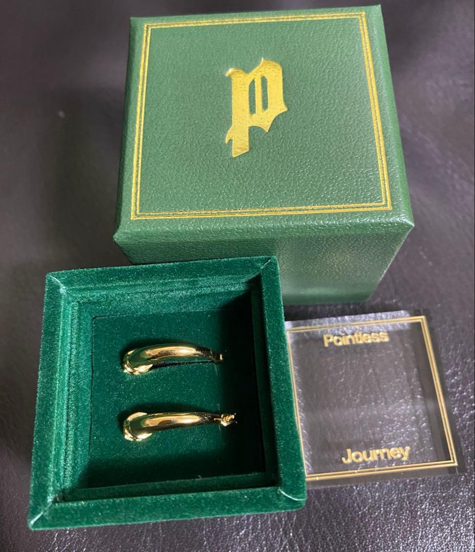 アクセサリー pointlessjourney EAR RING PJ LOGO