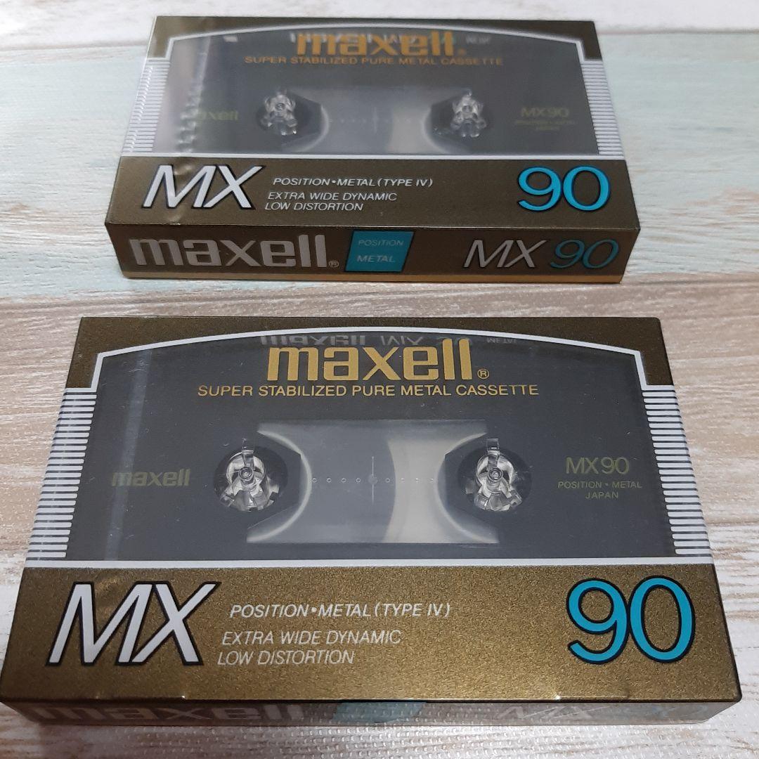 maxell　MX90　マクセル　メタル　カセットテープ