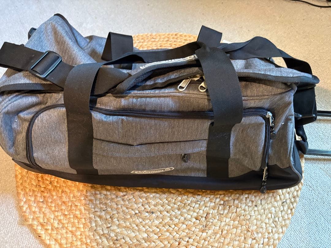 コールマン　キャリーバッグ　ボストン　70L 合宿　旅行　ヘリンボーン