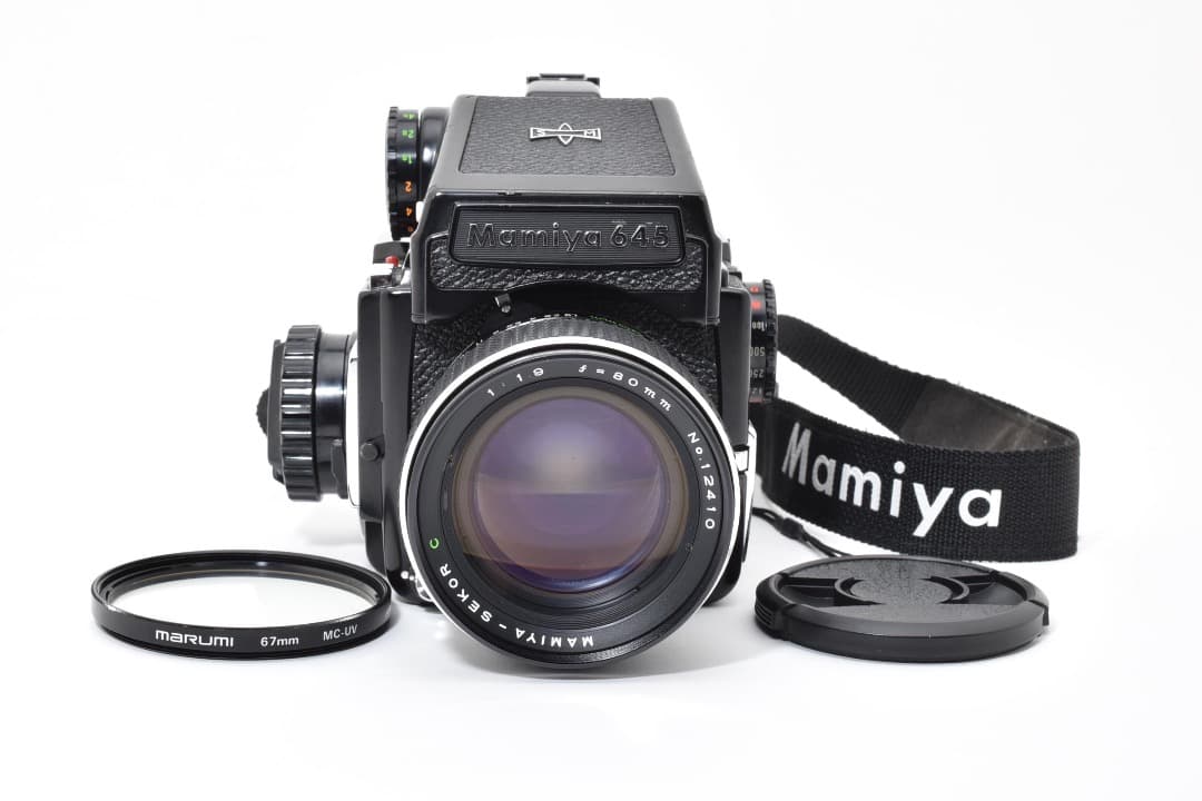 マミヤ Mamiya M645 1000S + C 80mm f1.9 2600