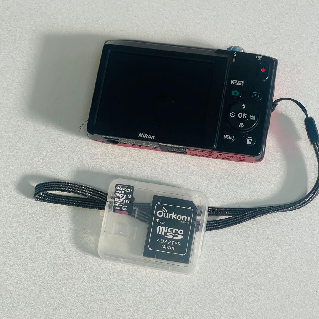 Nikon COOLPIX S2900 レッド動作確認済み