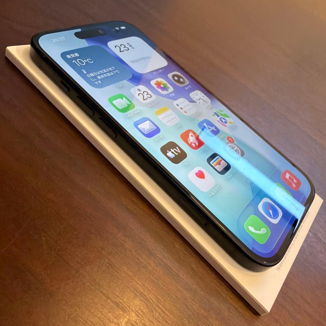 【美品】iPhone15 128G ブラック