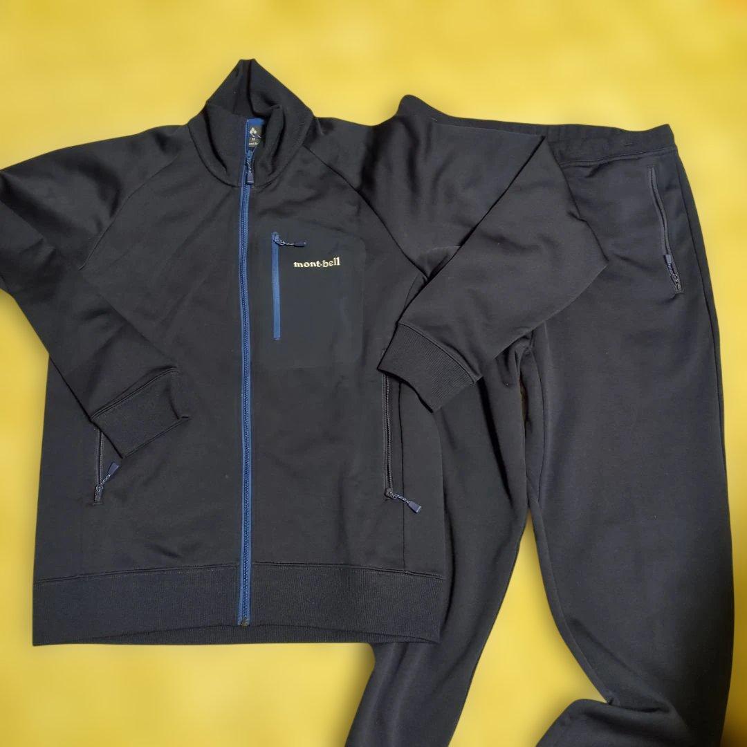 mont-bell ネイビージャージ上下セット