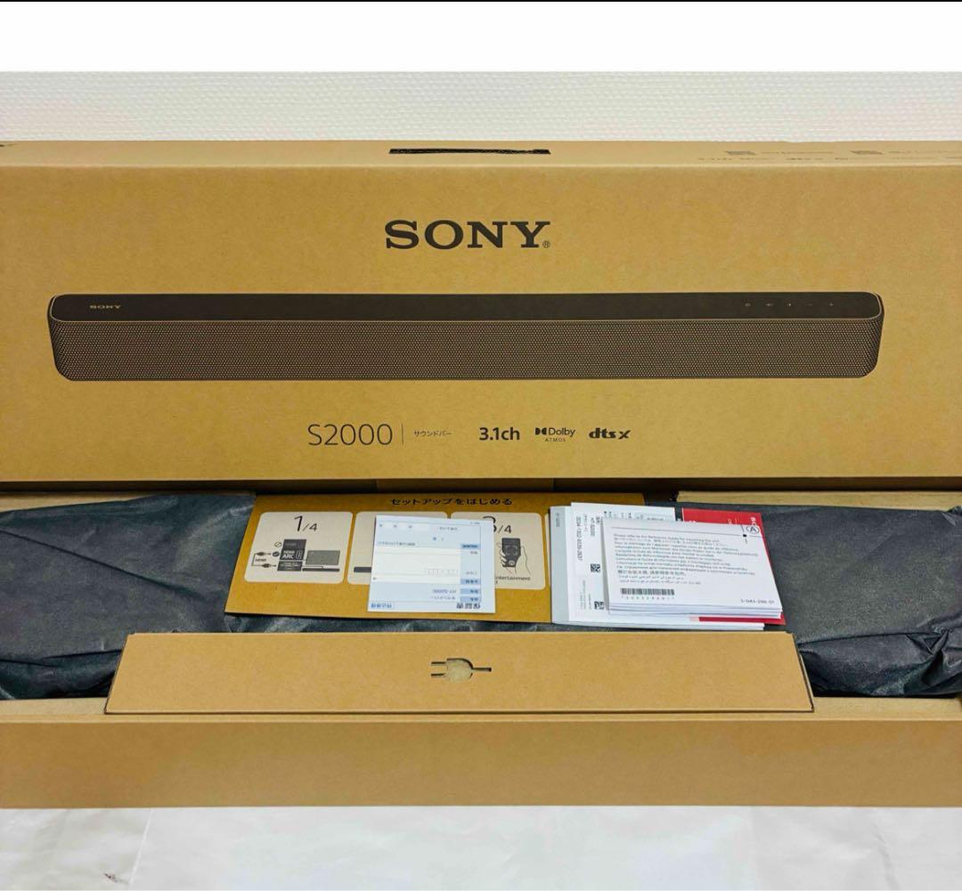SONY ソニー サウンドバー HT-S2000 Bluetooth対応 美品