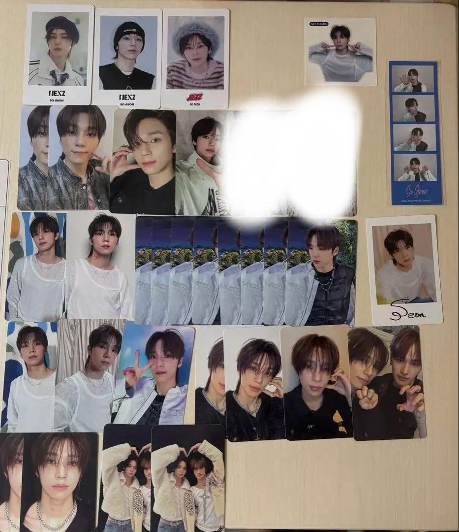 NEXZ ソゴン　トレカ　フォトカード　ステッカー