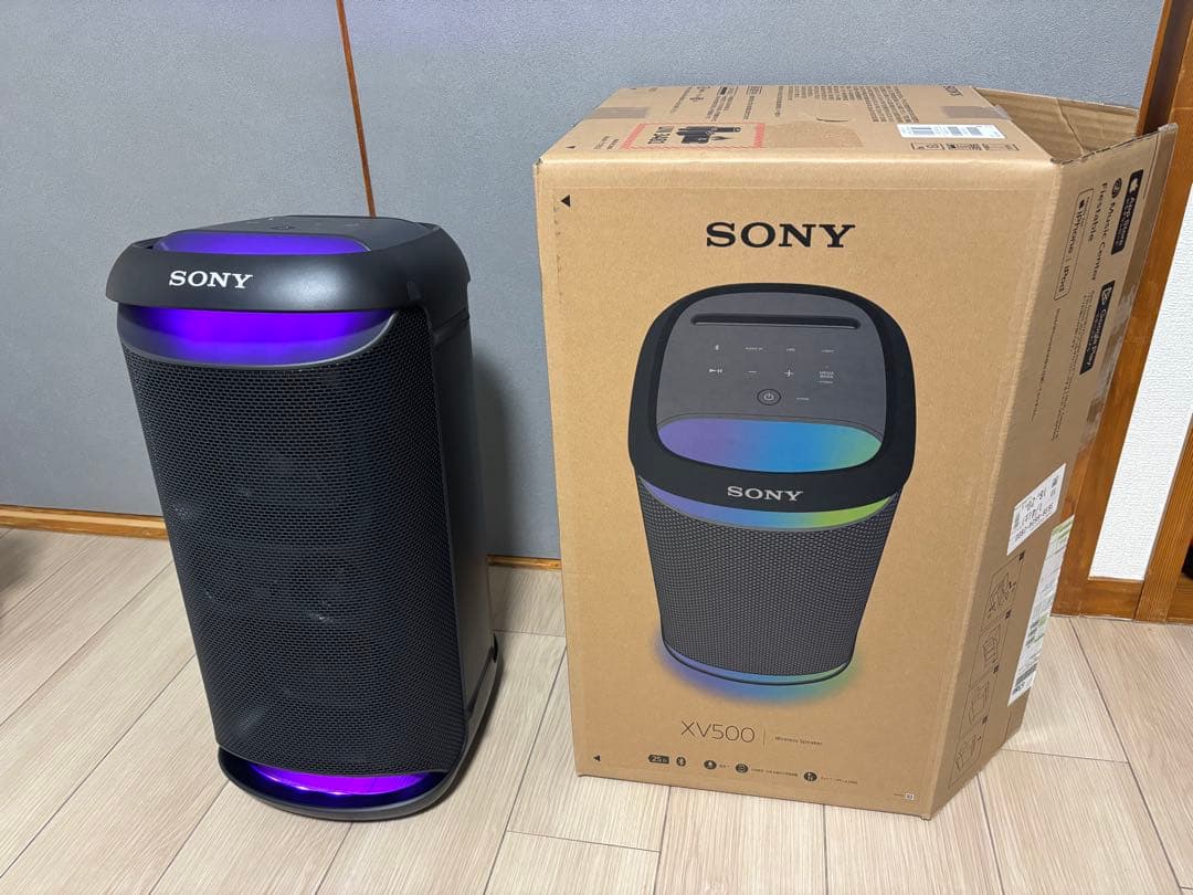 SONY SRS-XV500 今年新品で購入