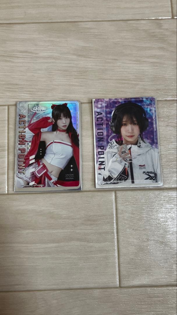 UNION ARENA アクションポイントカード 2枚セット　伊織もえ