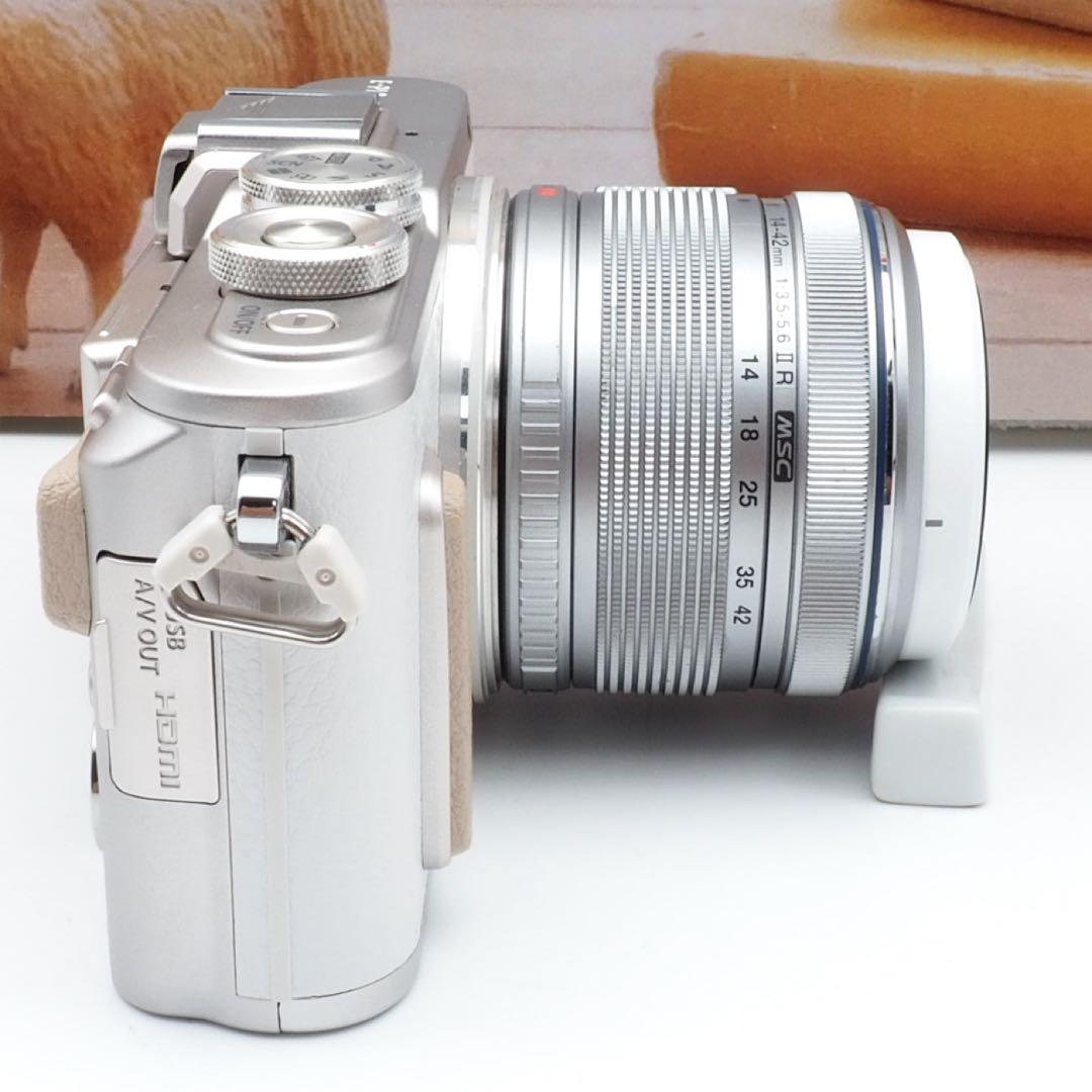 ⭐️オリンパスPEN E−PL8 Wi-Fi搭載でスマホへ転送 ショット数828回