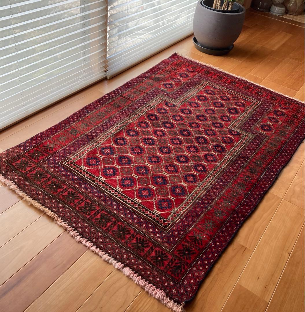 ヴィンテージラグ　トライバルラグ　プレイヤーラグ