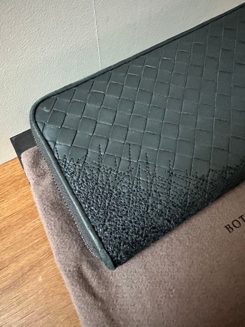 BOTTEGA VENETA 長財布　ジップアラウンド　小銭入れ付