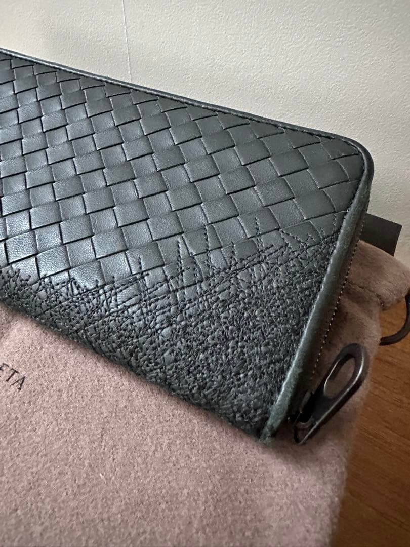 BOTTEGA VENETA 長財布　ジップアラウンド　小銭入れ付