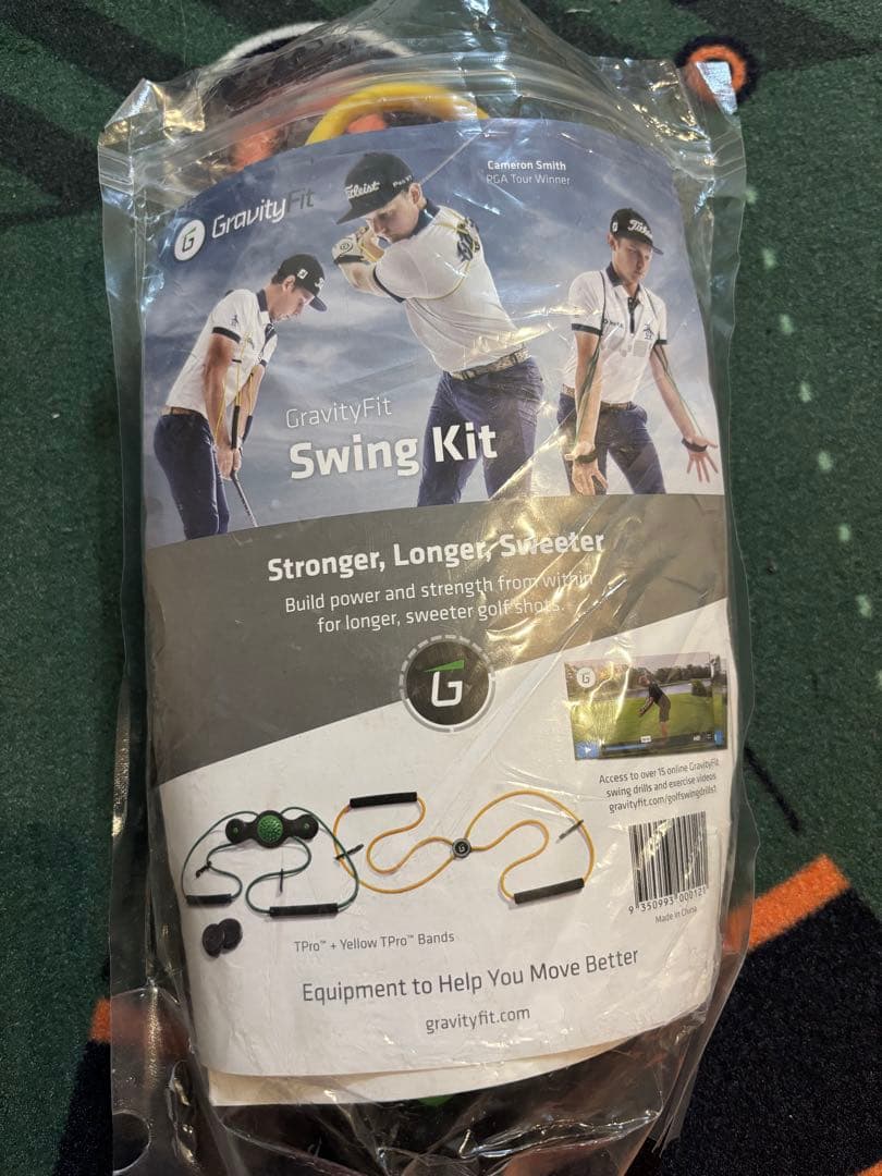 GravityFit Swing Kit ゴルフトレーニング　渋野日向子