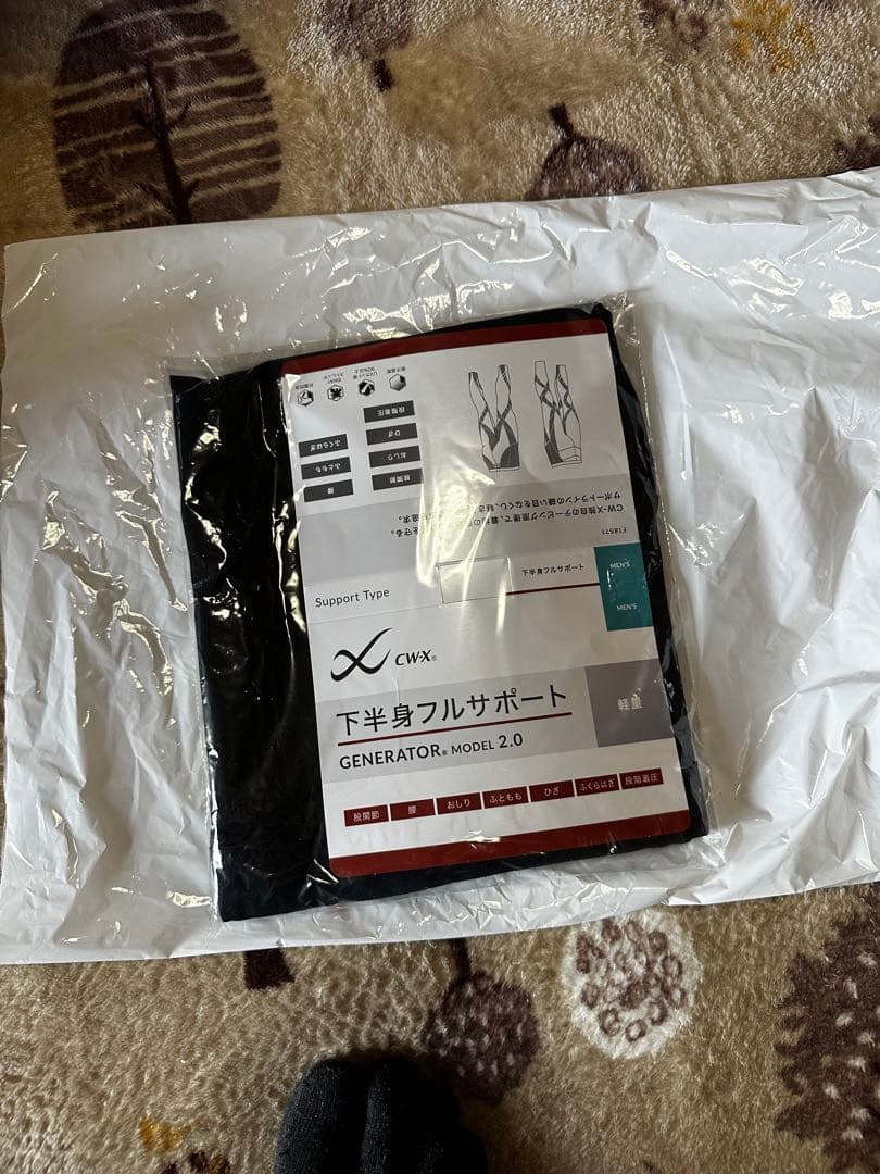 【新品未開封】CW-X ジェネレーター　サポートタイツ メンズ F18571