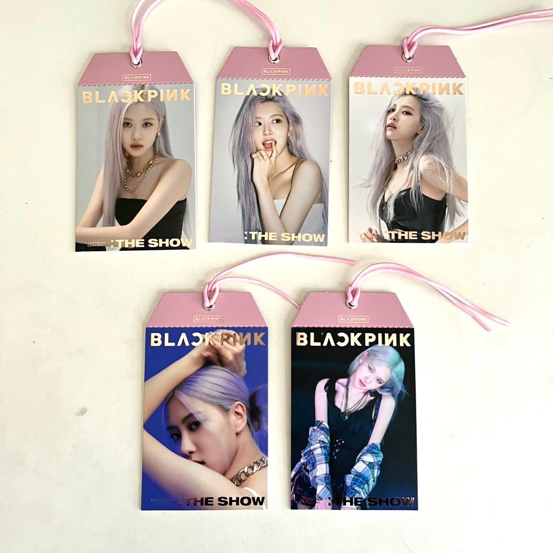 BLACKPINK ROSÉ 公式　タグ　トレカ