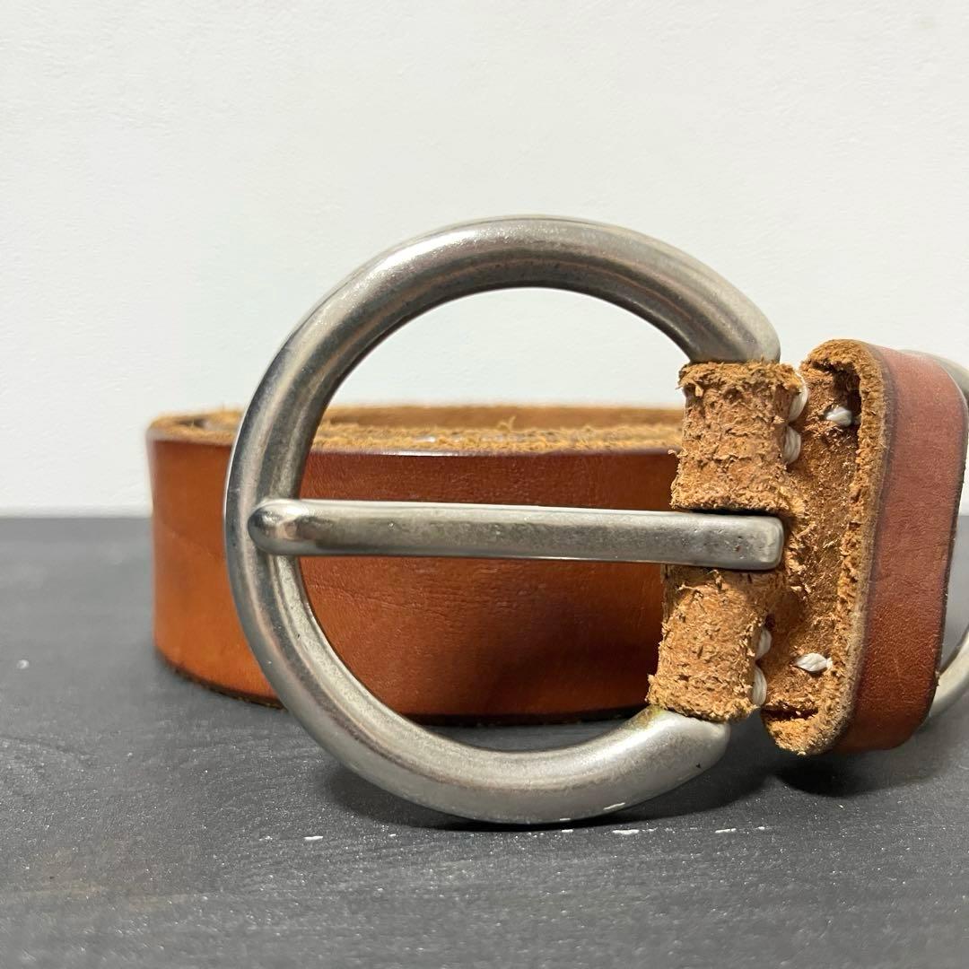 《Vintage Works》リングレザーベルト 117223