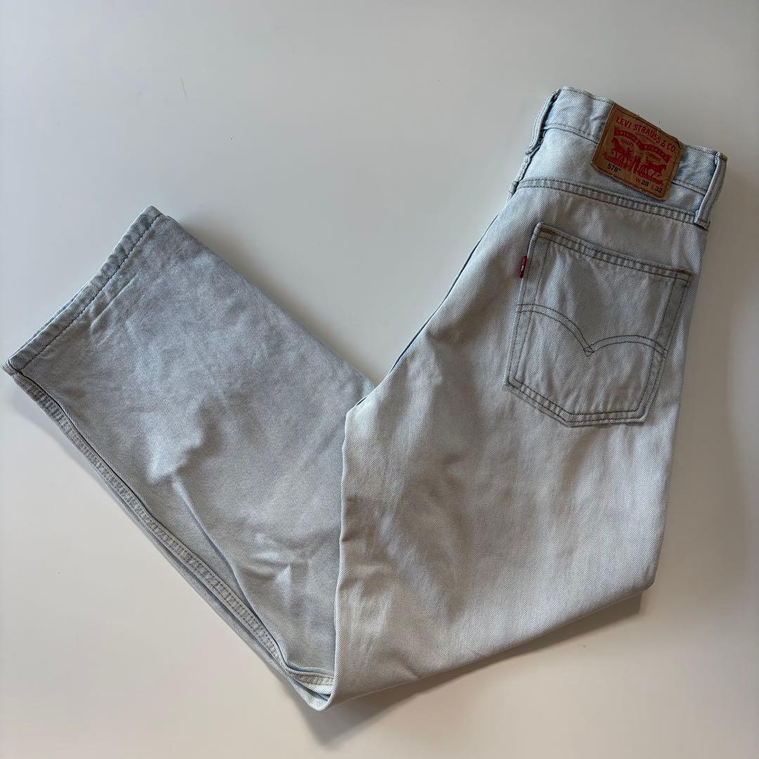 【Levi‘s】578ライトブルーデニム W28/L32