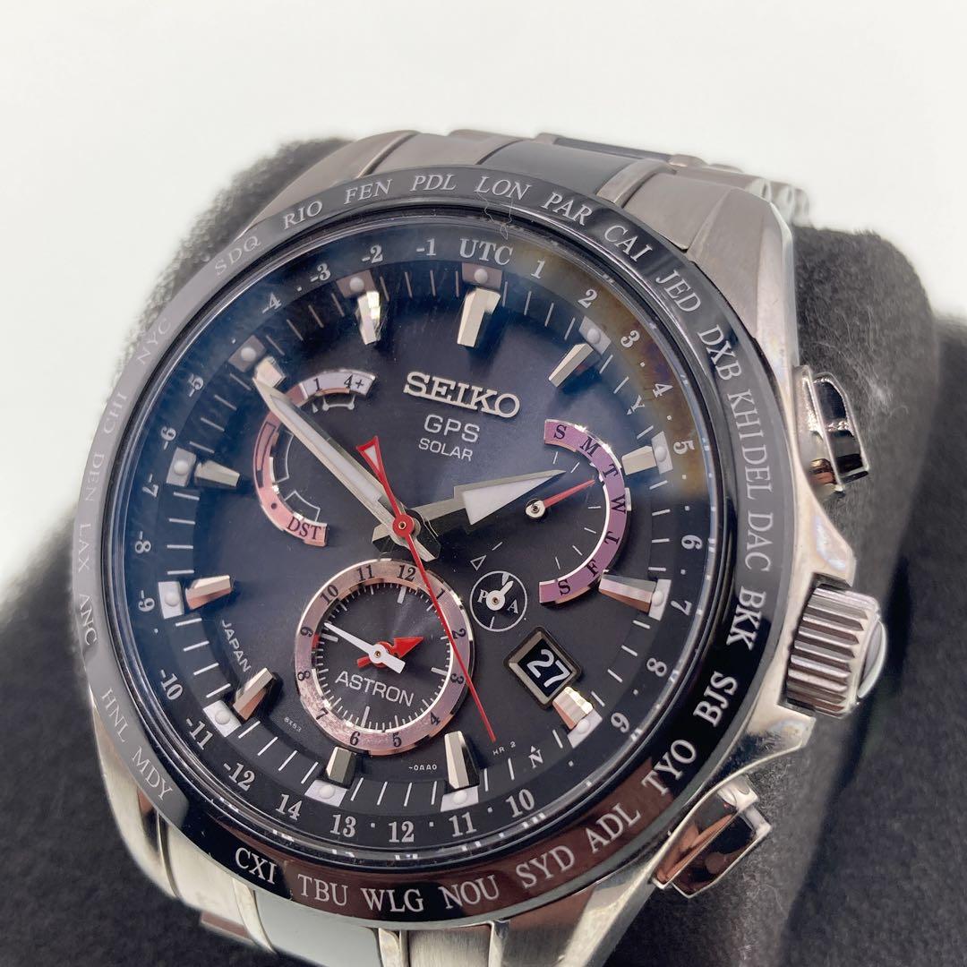 SEIKO GPSソーラー クロノグラフ 時計