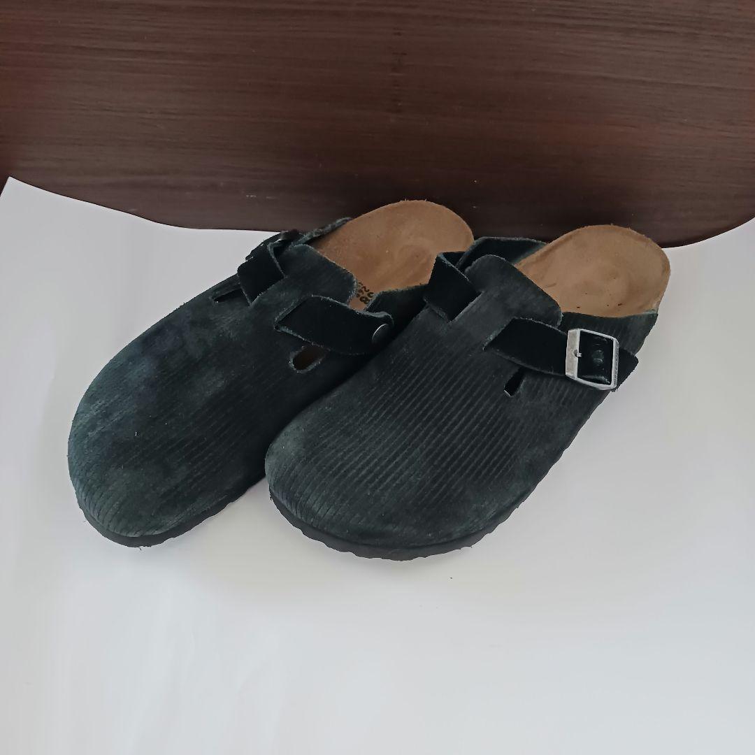 BIRKENSTOCK コーデュロイ サボサンダル 38