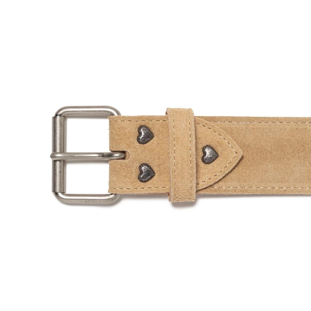 Lサイズ　HUMAN MADE Leather Belt \"Beige\"