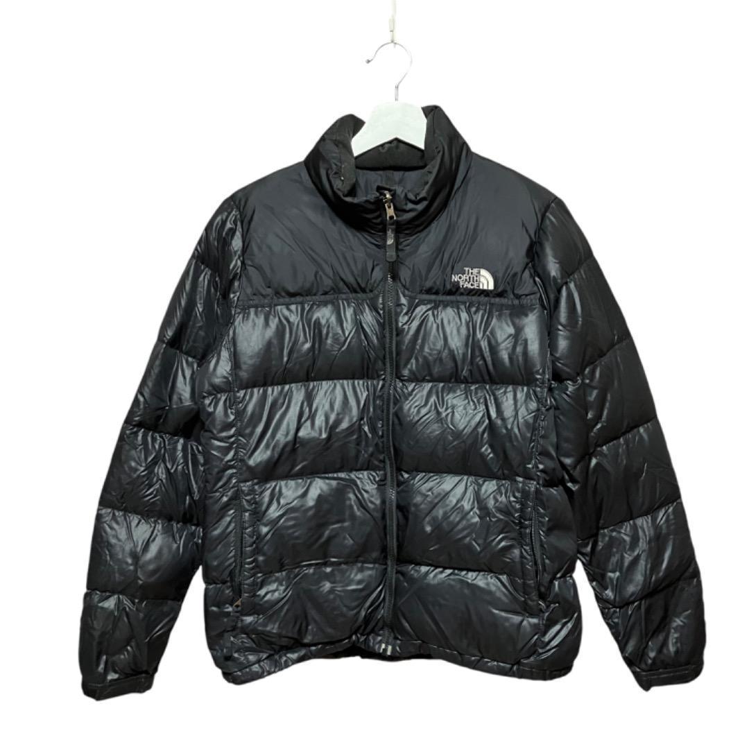 The North Face ノースフェイス ダウンジャケット 黒黒ヌプシ M