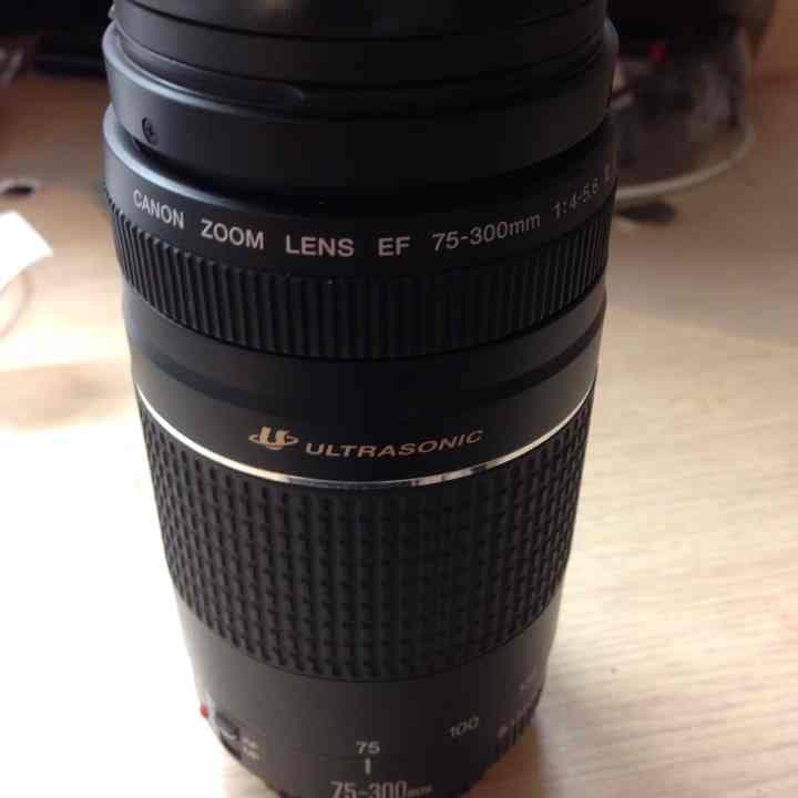 値下げしました キャノン 75-300MM 4-5.6
