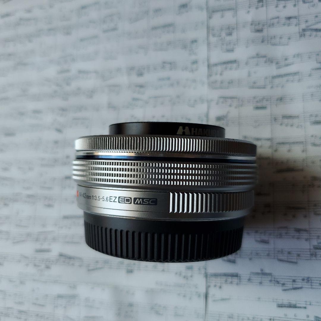 オリンパス　作動品 14-42mm パンケーキレンズ　フィルター付