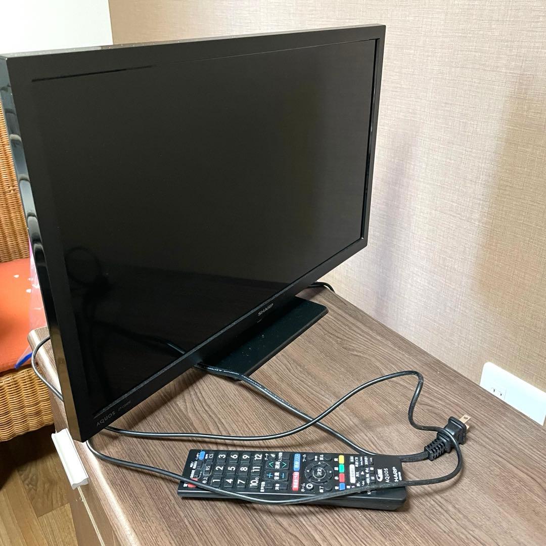 美品☆SHARP AQUOS 24型　2022年製　C24DE