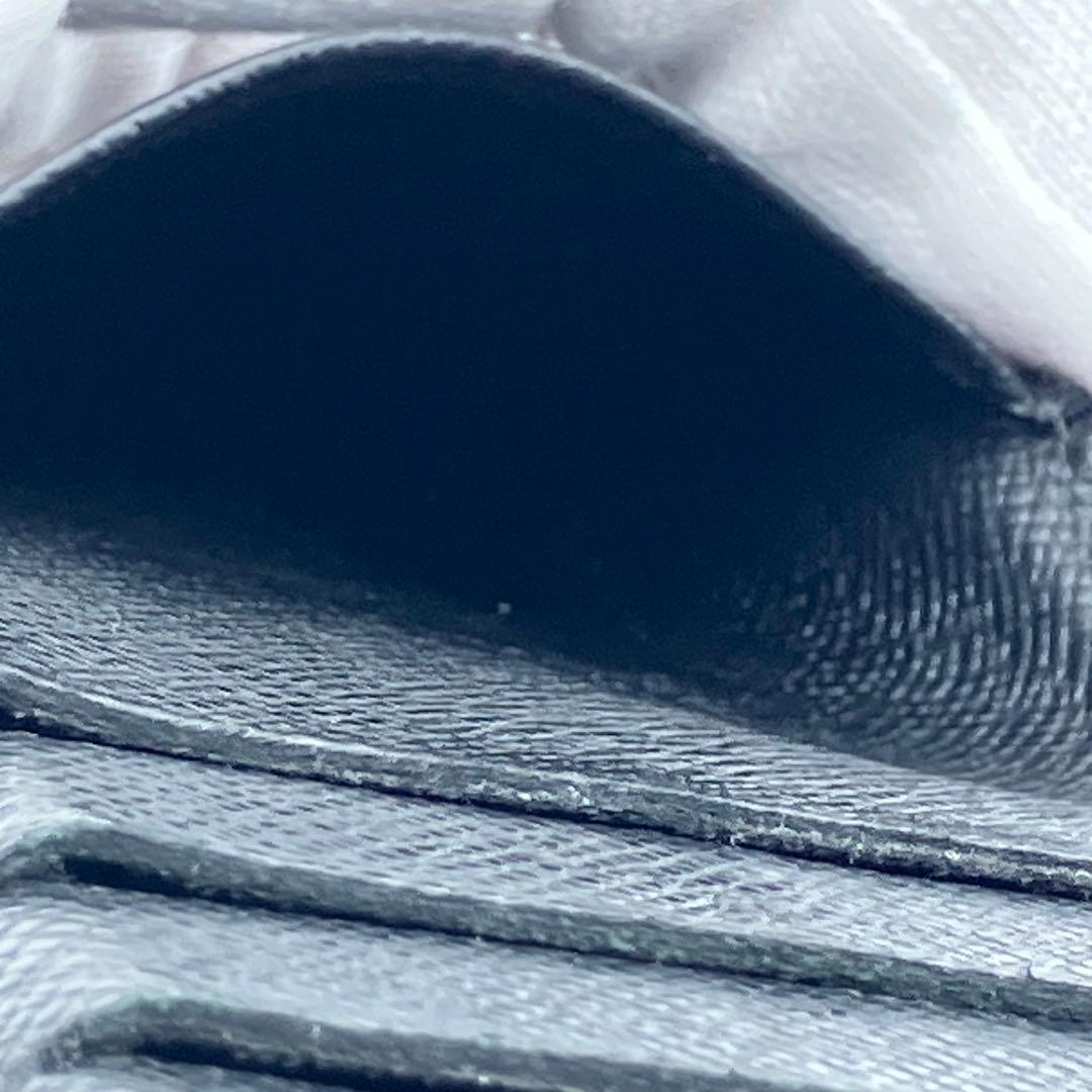 ルイヴィトン エピ ポルトフォイユ ブラザ 黒 M60622 長財布