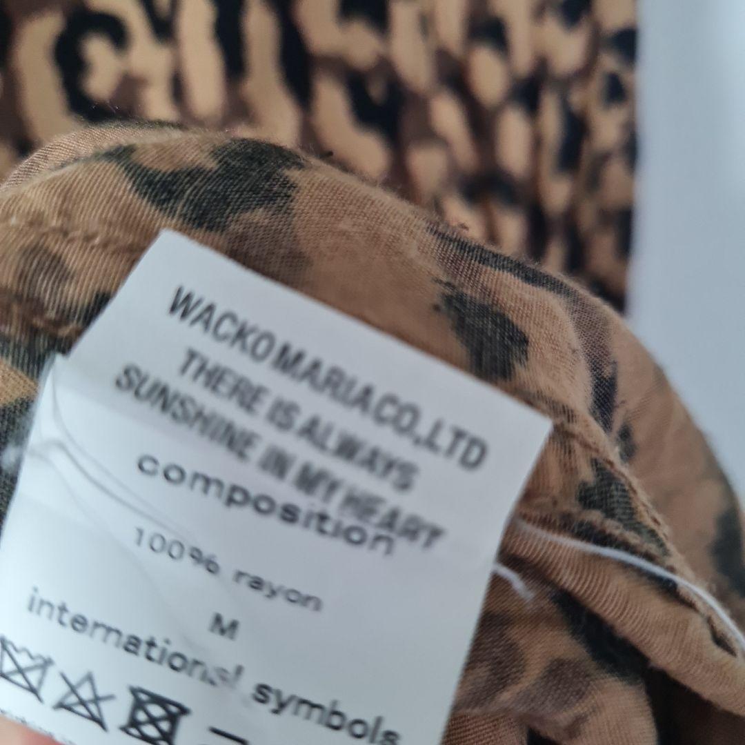 ワコマリア レオパード アロハシャツ