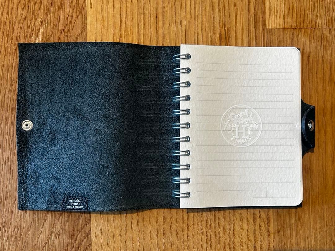 新品未使用 エルメス ユリス黒　リフィルセット