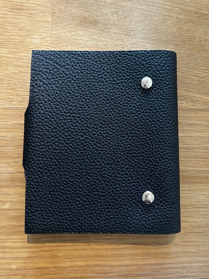 新品未使用 エルメス ユリス黒　リフィルセット