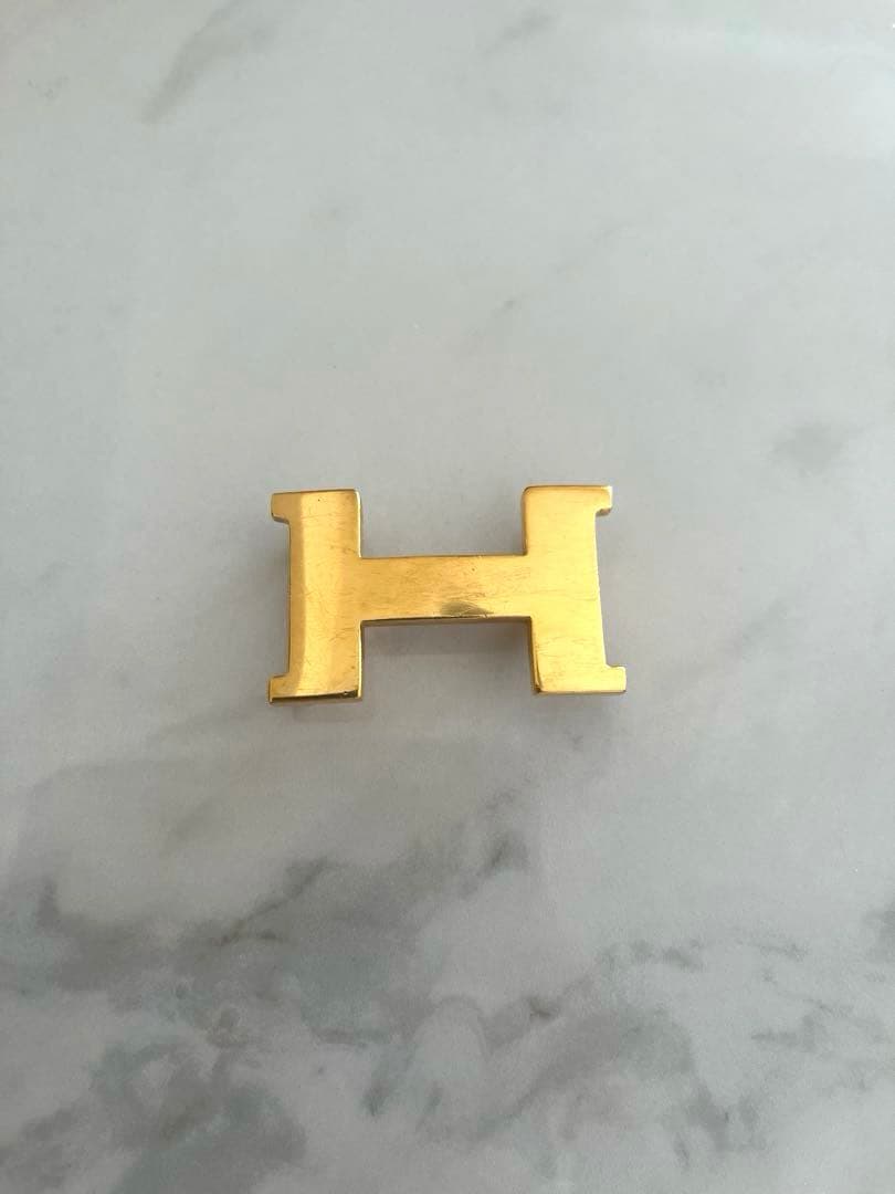 HERMES ゴールド バックル