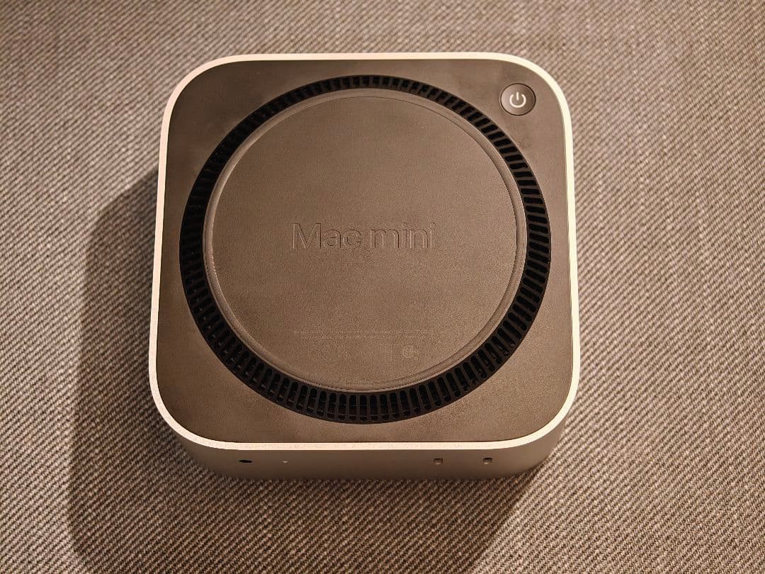 Macデスクトップ Mac mini M4 2024 Apple