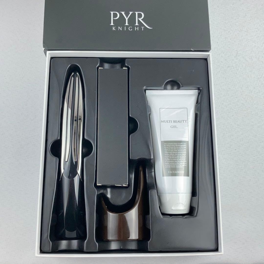 PYR KNIGHT 美顔器 充電器・スタンド付き 箱あり 新品のジェル1本付き