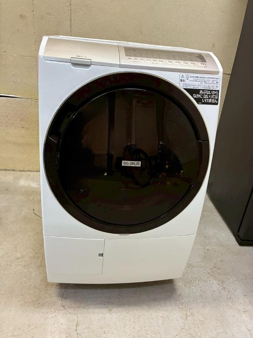 HITACHI 日立 ドラム式洗濯機 BD-SV110GR 右開き