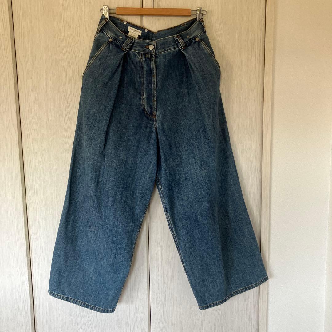 年末セール！DRIES VAN NOTTEN バギーワイドデニムパンツ