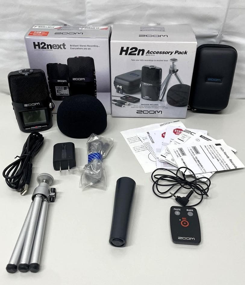 ◆ZOOM H2next APH-2n ハンディーレコーダーセット 09090