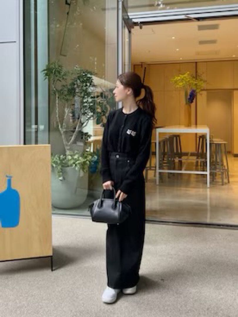 【超美品】メゾンキツネ カーディガン 黒