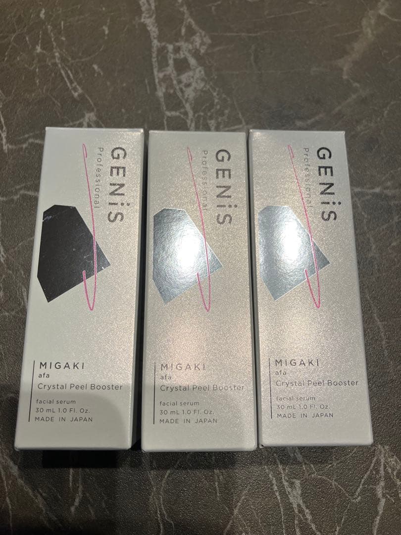 GENI'S Crystal Peel Booster 30ml ３本