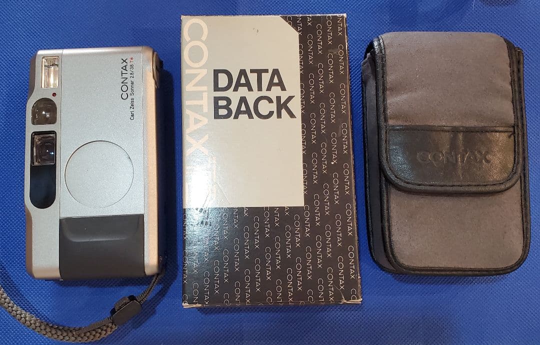 CONTAX T2　DATA BACK付き コンタックス　フィルムカメラ