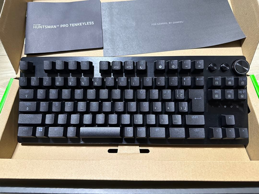 Razer Huntsman V3 Pro TKL 箱付 付属品有 動作確認済み