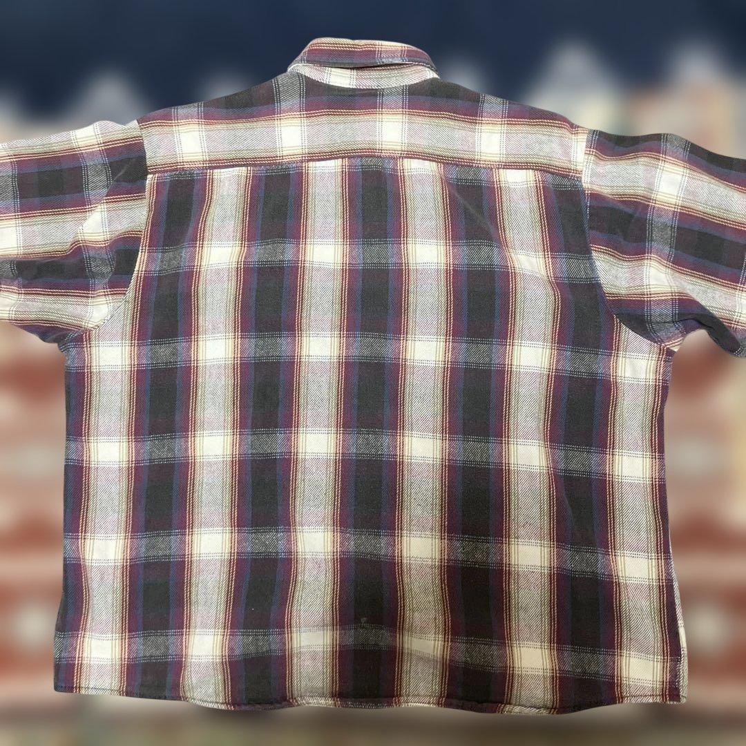 90’s FIVE BROTHER チェック柄ネルシャツ 2XL