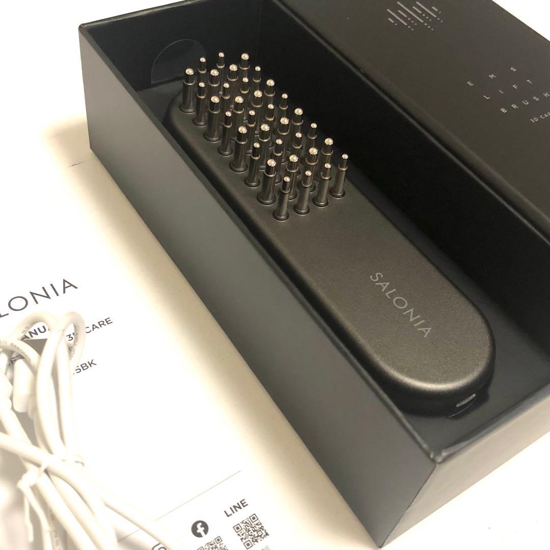 【美品】最上位モデル SALONIA EMSリフトブラシ サロニア 2度のみ使用