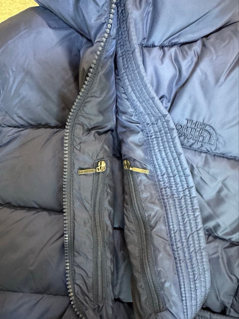 ノースフェイス　ヌプシダウンコート ネイビー Lサイズ NDW91351