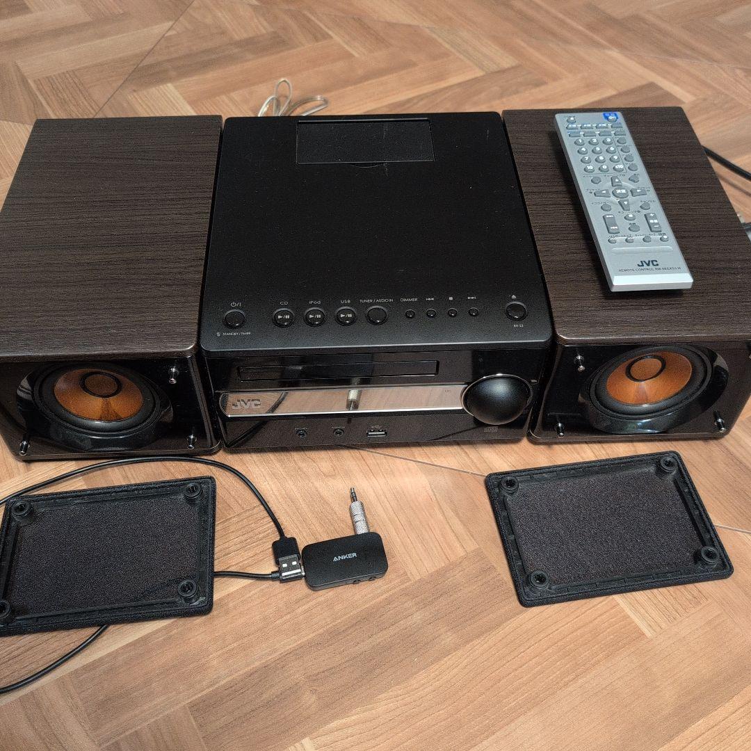 JVC ミニコンポ SP-EXS3 リモコン付き　Bluetooth付