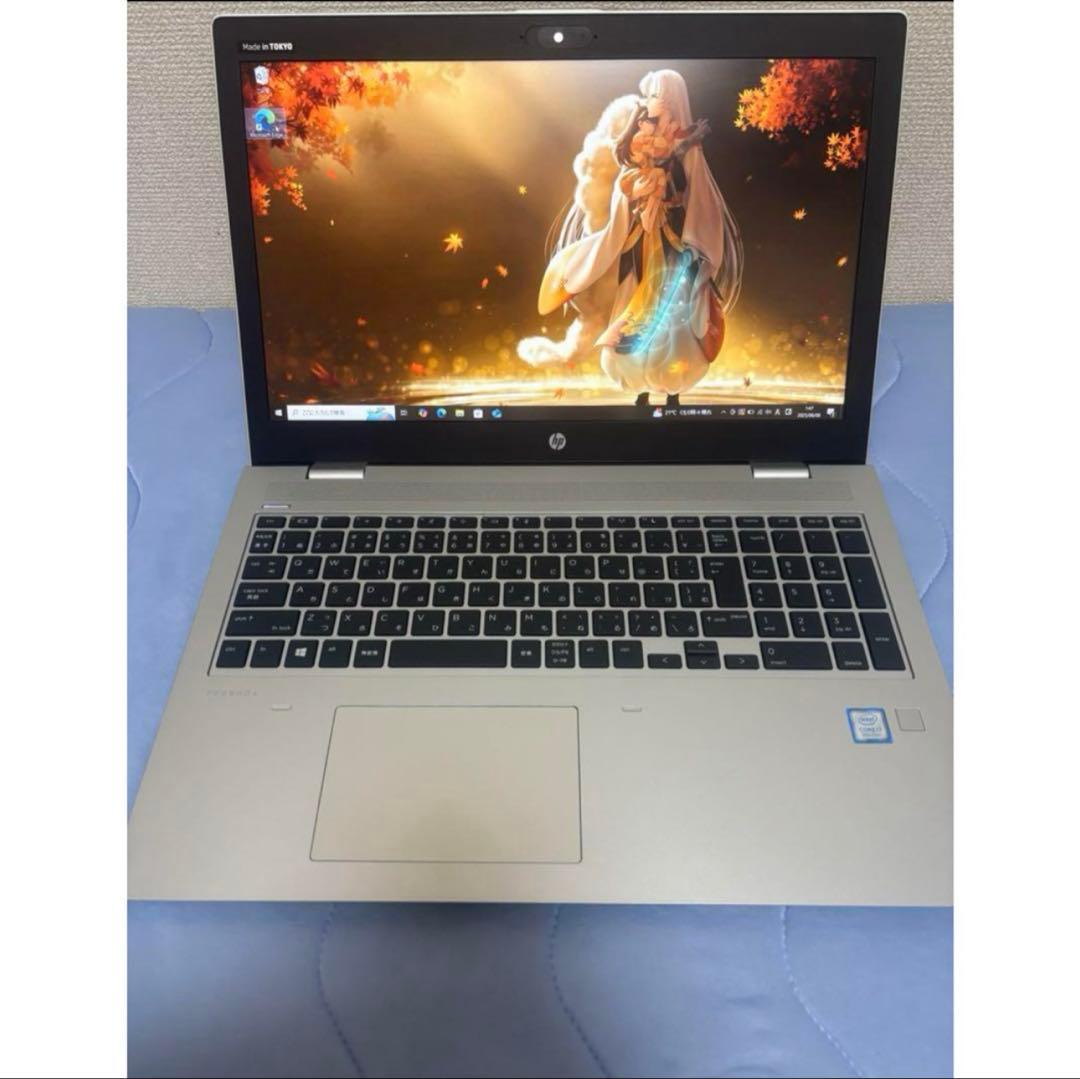 HP i7ノートパソコン 16GB 256GB NVMe