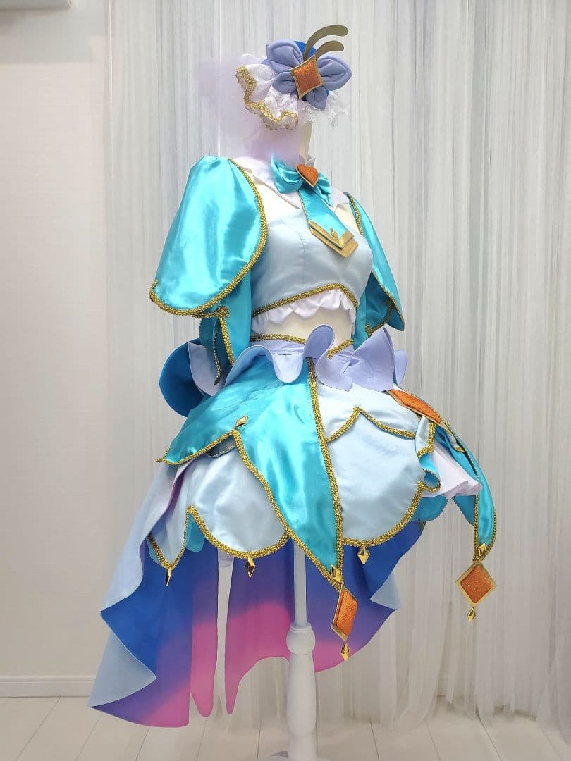 名探偵プリキュア キュアエクレール風 コスプレ衣装